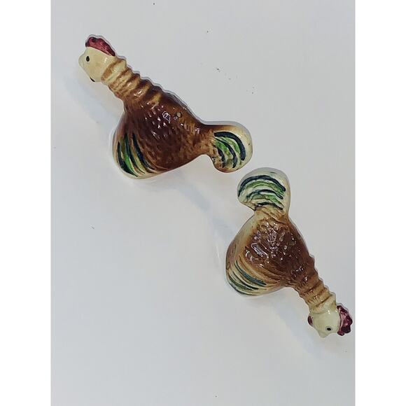 Vintage Trevewood Pottery Chicken Hens Salt & Pepper Shakers Hand Painted GUC - Picture 4 of 16